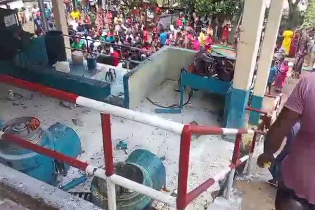 යටියන්තොටදී බොයිලේරුවක් පිපිරී තරුණයෙක් මරුට