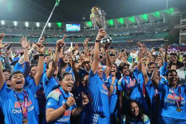 ලෝක කුසලානය ජයගත් ඉන්දීය කණ්ඩායමට  අති දැවැන්ත ත්‍යාග මුදලක්