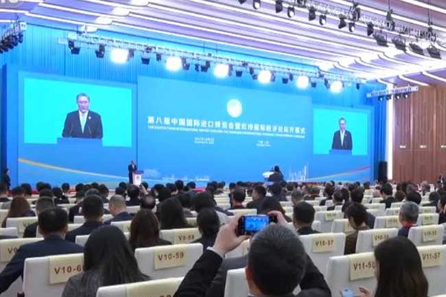 8වන චීන ජාත්‍යන්තර ආනයන ප්‍රදර්ශනය ඇරඹෙයි