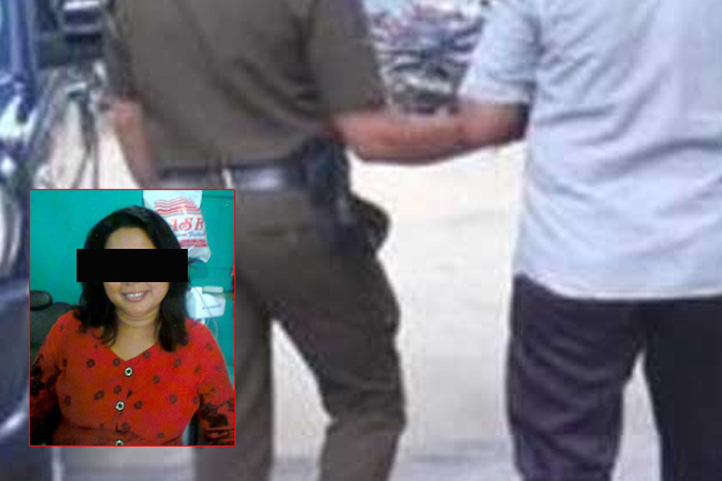 මාලිමා නාගරික මන්ත්‍රීවරියගේ විදුහල්පති සැමියා හෙරොයින් සමග අත්අඩංගුවට