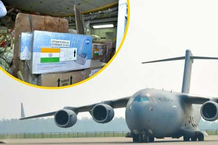 ජැමෙයිකාවට සහ කියුබාවට විදෙස් ආධාර