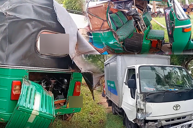 දෙදරු මවට මරු කැඳවූ අනතුර