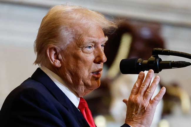 ට්‍රම්ප් ඉන්දීය සංචාරයකට සූදානම් වෙන ලකුණු ?