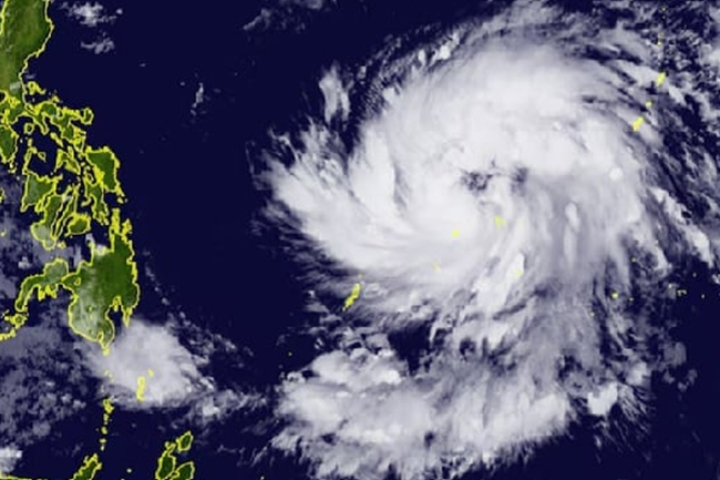 ‘ෆුන්ග් වොන්ග්’ සුළිකුණාටුව  අද පිලිපීනයට ඇතුළු වෙයි