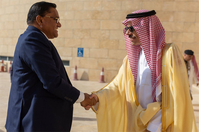 ශ්‍රී ලංකාව සහ සෞදි අරාබිය අතර සහයෝගීතාව වර්ධනයට ද්විපාර්ශ්වික හමුවක්