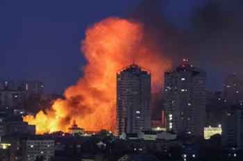 යුක්‍රේනයට රුසියාවෙන් ඩ්‍රෝන සහ මිසයිල ප්‍රහාර