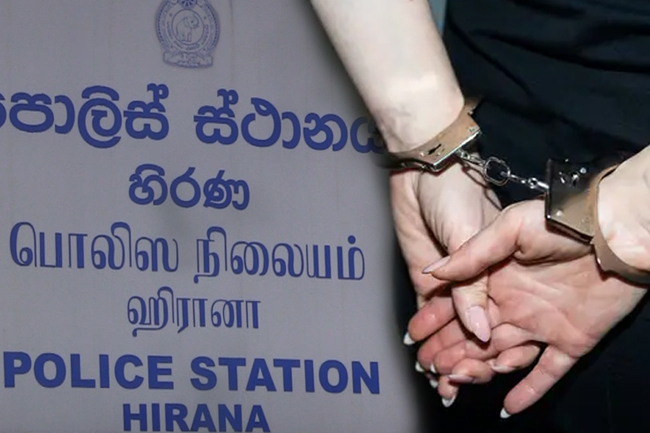 කුඩු සළිඳුගේ මත්ද්‍රව්‍ය ජාලයට සම්බන්ධ  කාන්තාවක් අත්අඩංගුවට