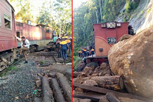 උඩරට දුම්රිය මාර්ගයේ ධාවන කටයුතු නානුඔය දක්වා සීමාවෙයි