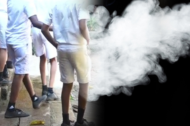 පාසල් ළමුන් අතර දුම්පානය ඉහළට