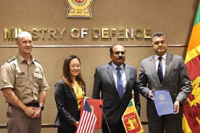 අමෙරිකා - ශ්‍රී ලංකා ආරක්ෂක ගිවිසුම දෙවන වරටත් සභාගත කෙරේ