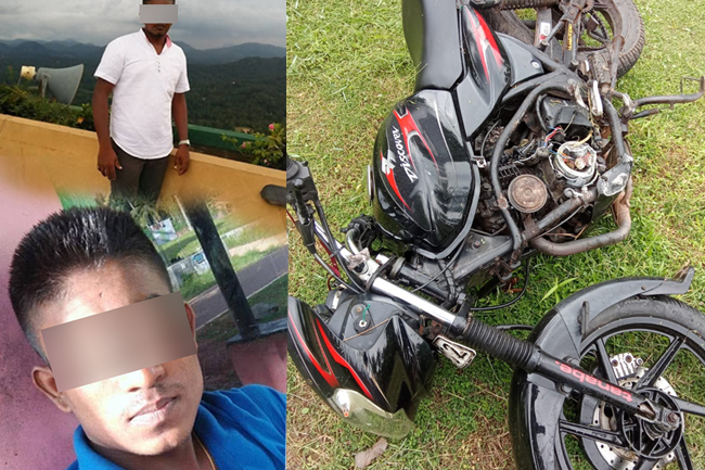 දිවුලපිටියේ දී සිදු වූ අනතුරකින් තරුණයින් දෙදෙනෙක් ජීවිතක්ෂයට