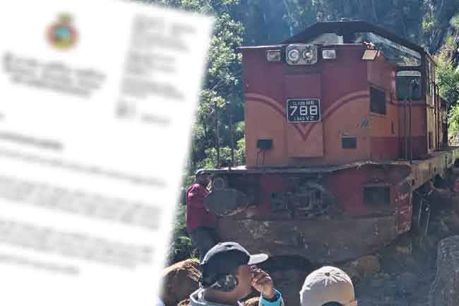 උඩරට දුම්රිය මාර්ගය යථා තත්ත්වයට