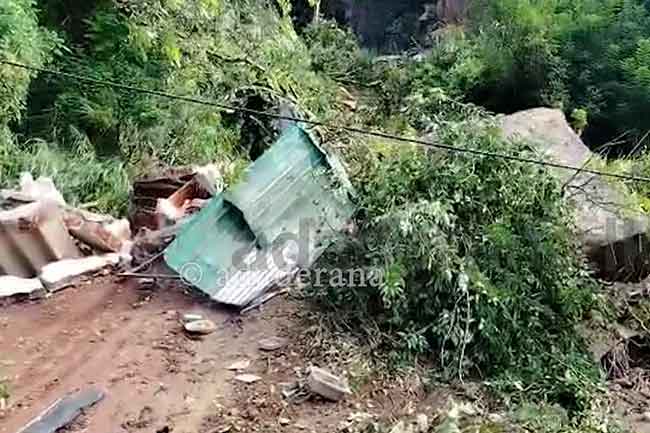 කඩුගන්නාවෙන් පස් කන්දක් නායෑමේ අලුත්ම තත්ත්වය