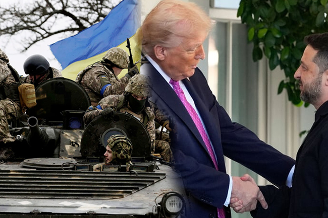 යුක්‍රේන යුද්ධය අවසන් කිරීමට කරුණු 28ක යෝජනාවලියක්