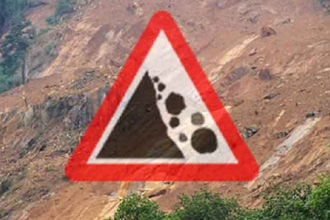 නායයෑම් අනතුරු ඇඟවීම් යාවත්කාලීන කෙරේ