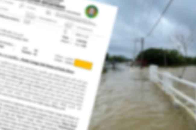 ප්‍රදේශ කිහිපයකට ගංවතුර අනතුරු ඇඟවීමක්