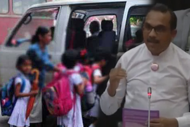 පාසල් වෑන් රථ සඳහා  ලබන වසරේ සිට CCTV