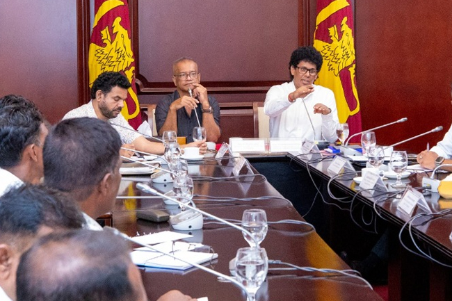 බඩ ඉරිඟු සඳහා සහතික මිලක් පිළිබඳ සාකච්ඡාවක්