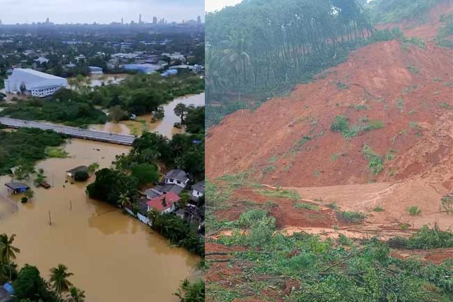 ආපදා මරණ 153ක් දක්වා ඉහළට