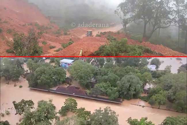 ආපදා මරණ 159ක් දක්වා ඉහළට  - 203ක් අතුරුදන්