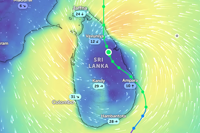 රටම අනතුරේ දැමූ 'දිට්වා' ලංකාවෙන් යයි