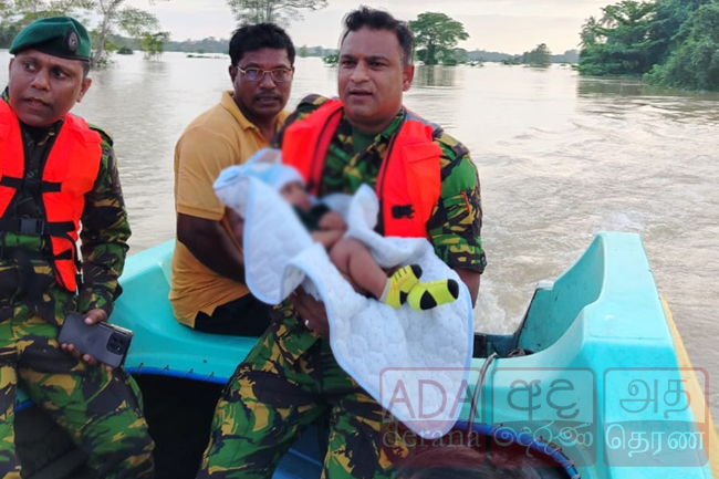 ආපදා හේතුවෙන් දරුවන්ගේ සෞඛ්‍ය අනතුරේ