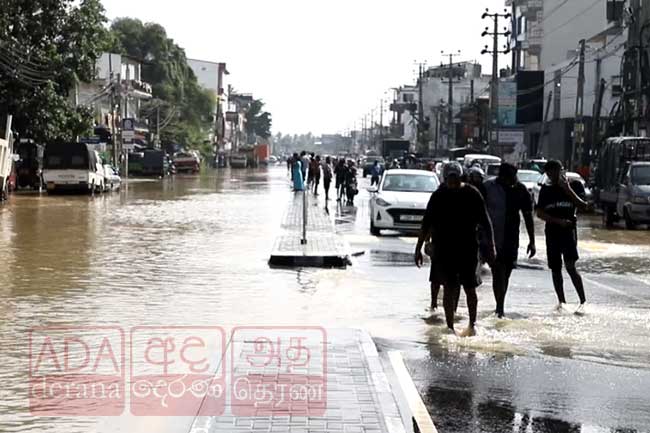 මහනුවර සහ නුවරඑළිය ඇතුළු ප්‍රදේශ කිහිපයකට අදත් තද වැසි