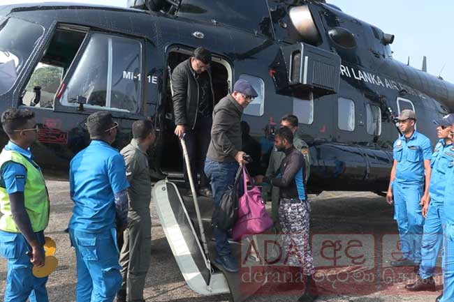 ගංවතුරේ සිරවී සිටි විදේශිකයින් 21 දෙනෙක් බේරාගනී