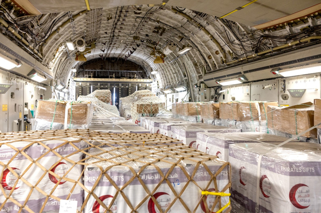 හදිසි ආධාර රැගත් තවත් UAE ගුවන් යානා දෙකක් දිවයිනට