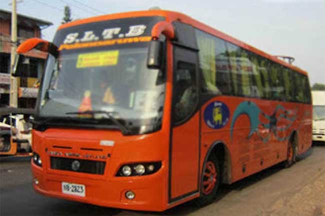 ආසන වෙන්කරගත් බස් මගීන්ට දැනුම්දීමක්