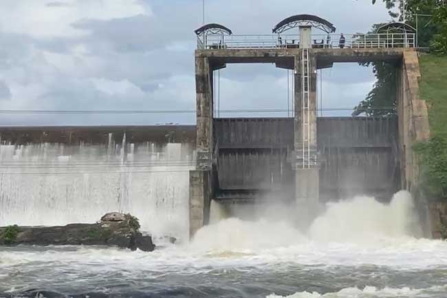 කලාවැවේ වාන් අරියි -  පහළ නිම්නයේ ජනතාවට අවදානයෙන් සිටින්නැයි දැනුම්දෙයි