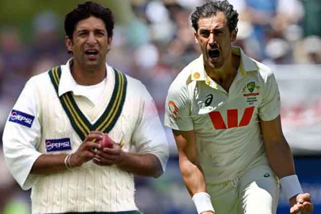 වමත් වේගපන්දු යවන්නන් අතර අක්‍රම් පසුකර ස්ටාක් වැජඹෙයි