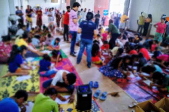 විපතට පත් කොලොන්නාවේ දරුවන් වෙනුවෙන් රසවින්දන වැඩසටහන්