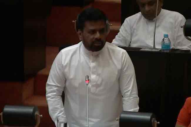 අයවැය සම්මත කරගන්න පෙර පාර්ලිමේන්තුවට ආ ජනපතිගෙන් සංවේදී ප්‍රකාශයක්