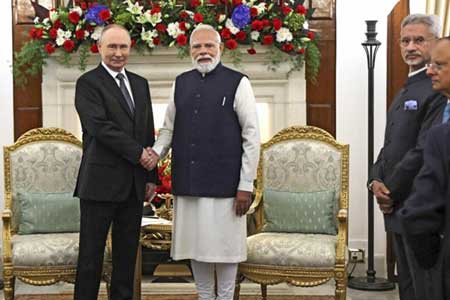 ඉන්දු - රුසියා සබඳතා ගැන පුටින් කතා කරයි