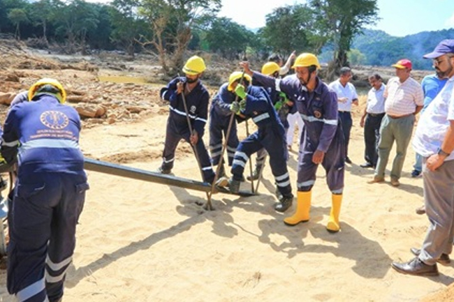 රන්ටැඹේ – මහියංගන සම්ප්‍රේෂණ  පද්ධතිය යථා තත්ත්වයට