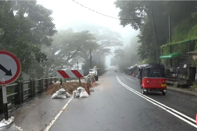 කොළඹ-මහනුවර ප්‍රධාන මාර්ගය හෙට සිට පැය 24 පුරාම විවෘතයි