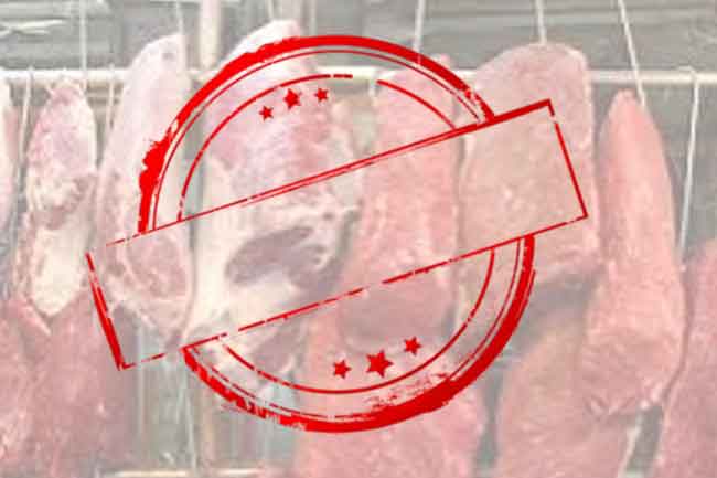 මිනිස් පරිභෝජනයට නුසුදුසු මස් කිලෝ 12,000කට මුද්‍රා තැබේ