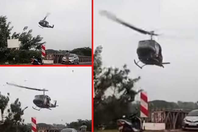 ලුණුවිල දී ගිංඔයට කඩා වැටුනු හෙලිකොප්ටර් යානයේ සහයක නියමුවාගෙන් අධිකරණයට ප්‍රකාශයක්