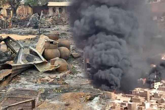 සුඩාන ගුවන් ප්‍රහාර 384කින් පුද්ගලයින් 1,700ක් මරුට