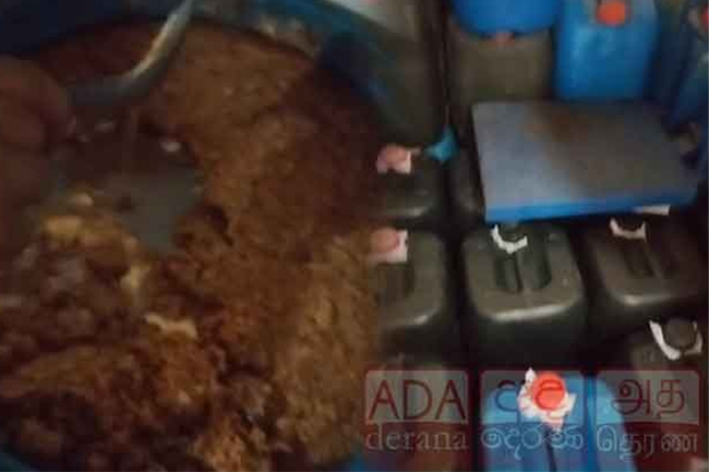 කෘත්‍රිමව මී පැණි සැකසූ අයෙක් අත්අඩංගුවට