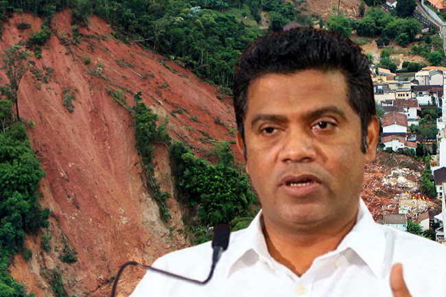 ''දිට්වා සුළිකුණාටුව සමයේ  මෙරට නායයෑම් 1241ක්''