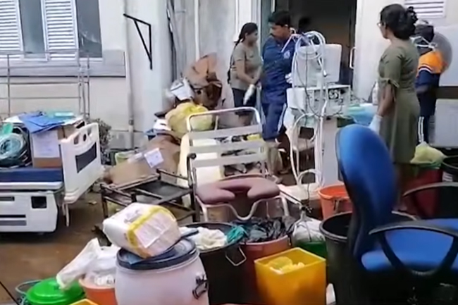 ආපදාවෙන් රෝහල් 410කට බලපෑම් - නවතම අනාවරණය මෙන්න