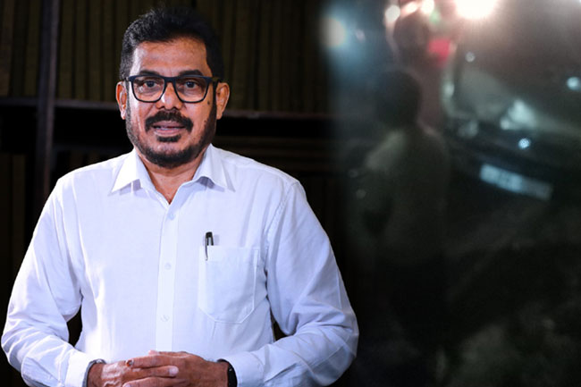 ජාතික ජන බලවේග පාර්ලිමේන්තු මන්ත්‍රී අශෝක රන්වල අත්අඩංගුවට