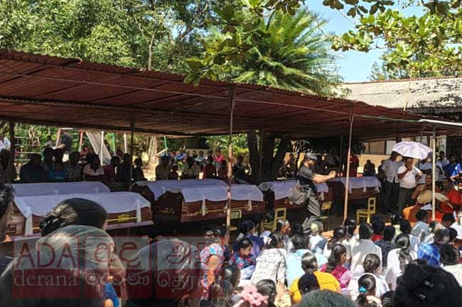 ආපදාවලින් මියගිය අයට මරණ සහතික නිකුත් කිරීම ඇතුළු සේවා සැපයීමේ ජංගම සේවාවක්