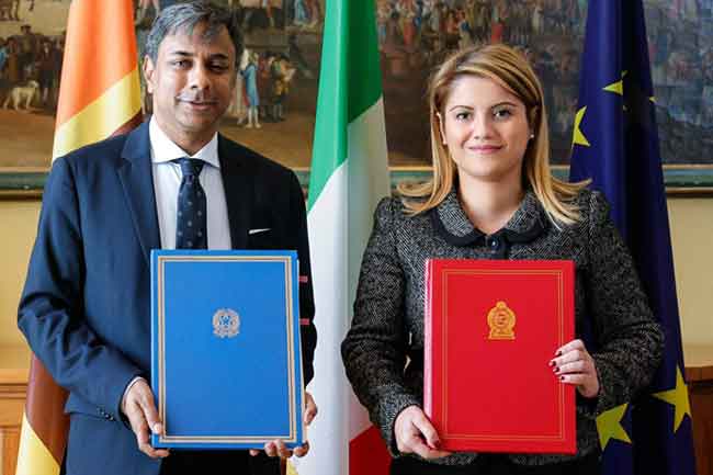 ශ්‍රී ලංකා – ඉතාලි රියදුරු බලපත්‍ර ගිවිසුම අලුත් කෙරේ