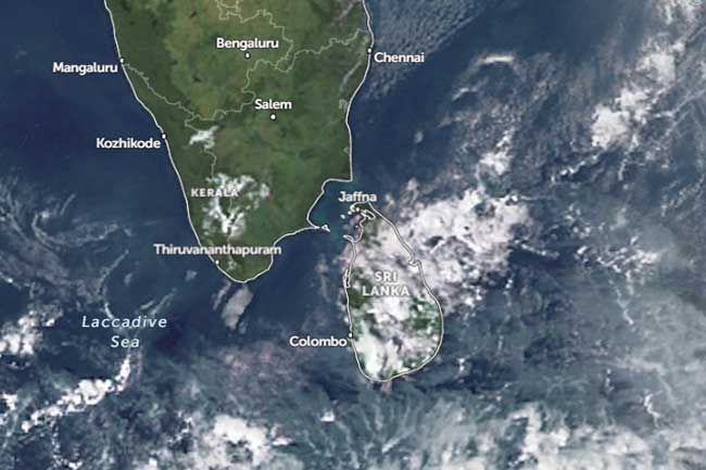 ඉදිරි පැය 36 ගැන කාලගුණ අනාවැකිය