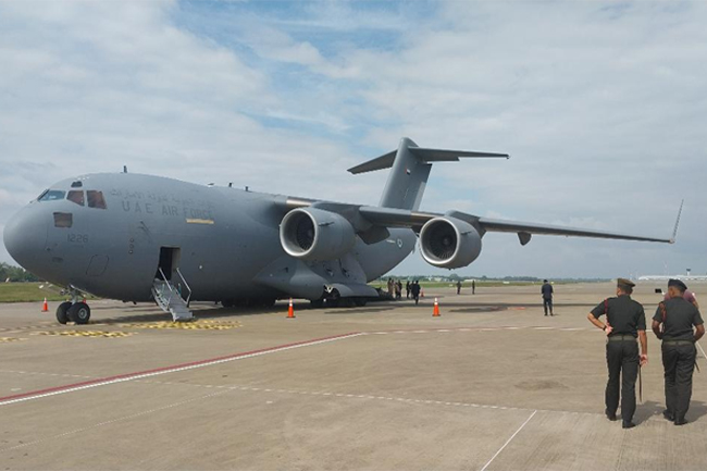 මෙහෙයුම් අවසන් කළ එක්සත් අරාබි එමීර් රාජ්‍යයේ හමුදා භටයින්