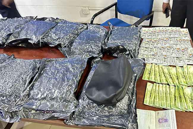 රුපියල් කෝටි 21ක් වටිනා කුෂ් මත්ද්‍රව්‍ය සමග අයෙකු අත්අඩංගුවට