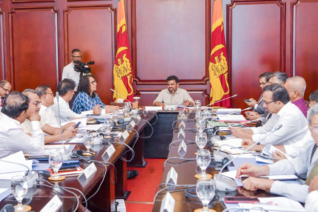 ව්‍යසන කළමනාකරණය සඳහා වූ ජාතික සභාව ජනපති ප්‍රධානත්වයෙන් රැස් වෙයි